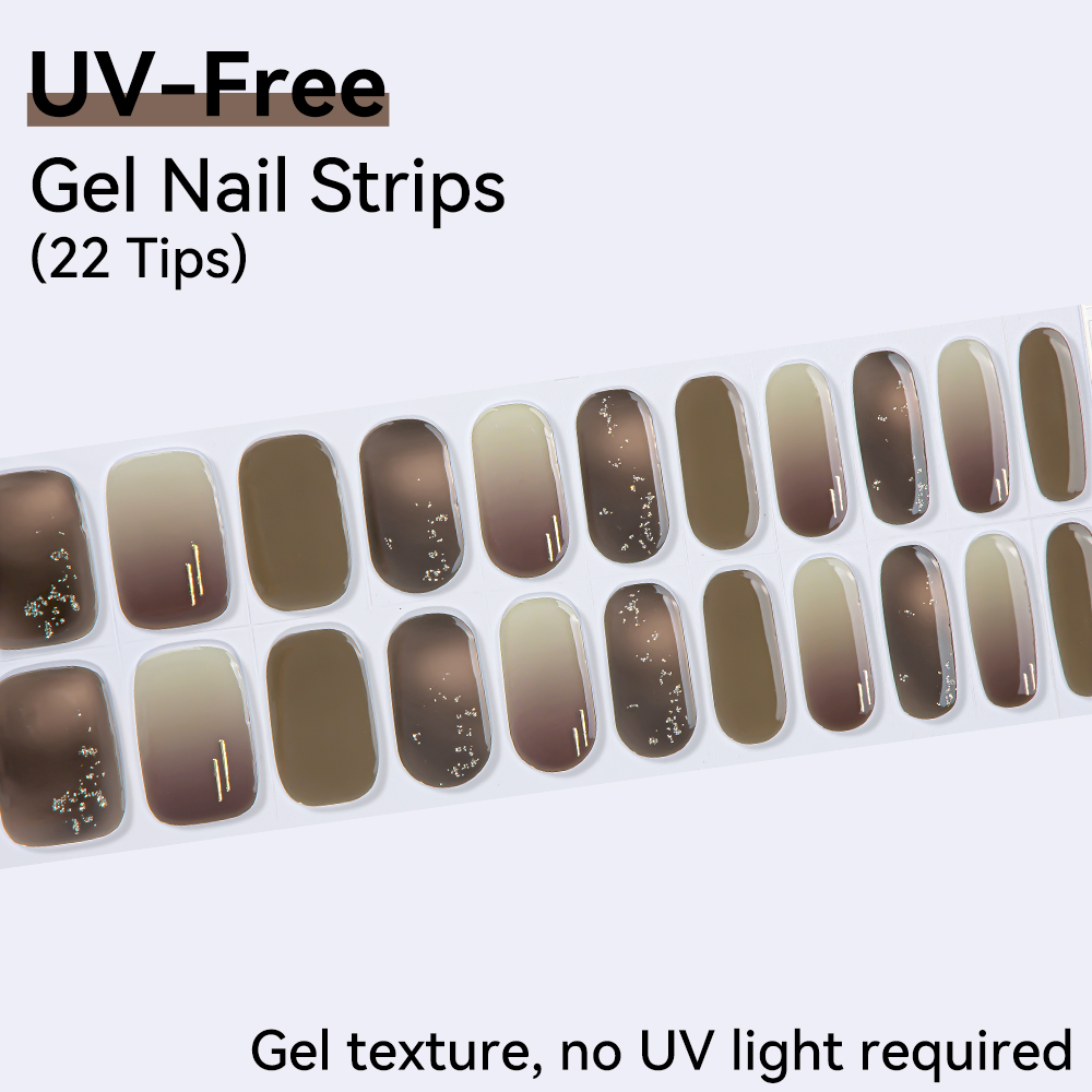 UV-Free Strips DIY Nails Stick - đánh giá và giá Full Cover Adhesive