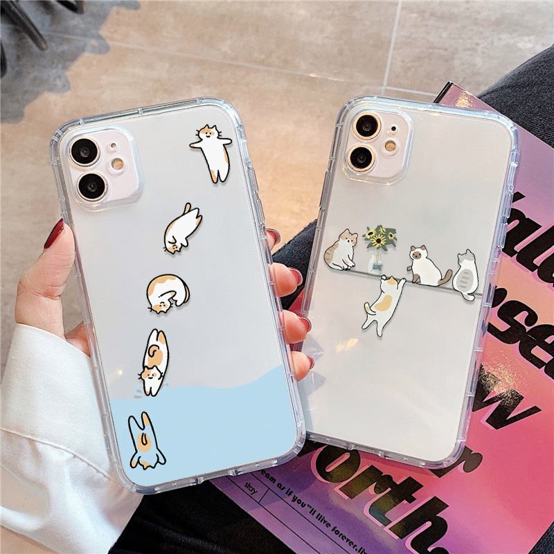 Lovely Fishes Clear Phone Case - đánh giá và giá Apple Iphone 15