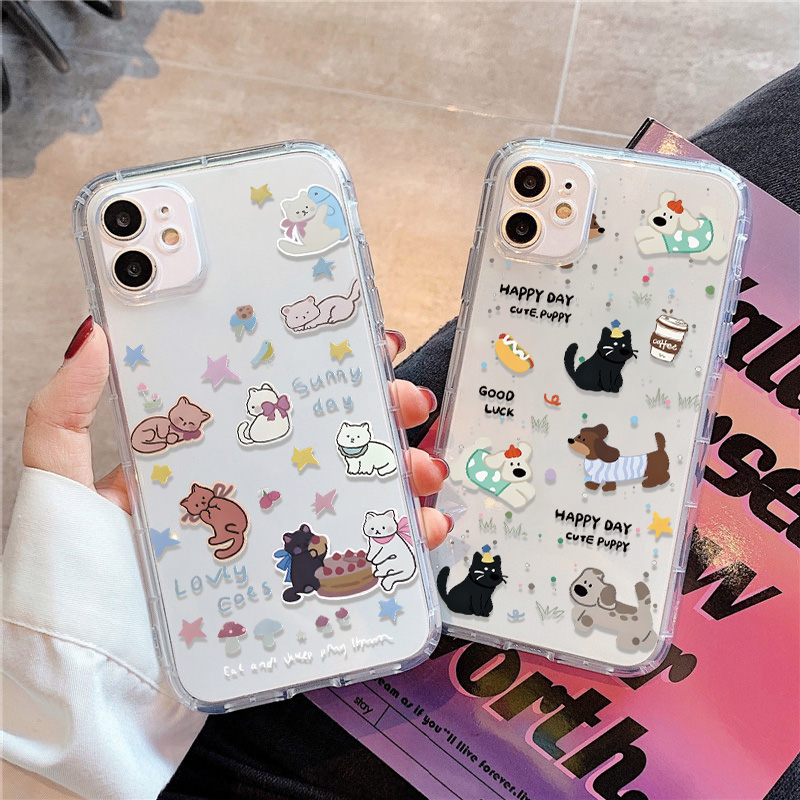 Lovely Fishes Clear Phone Case - đánh giá và giá Apple Iphone 15