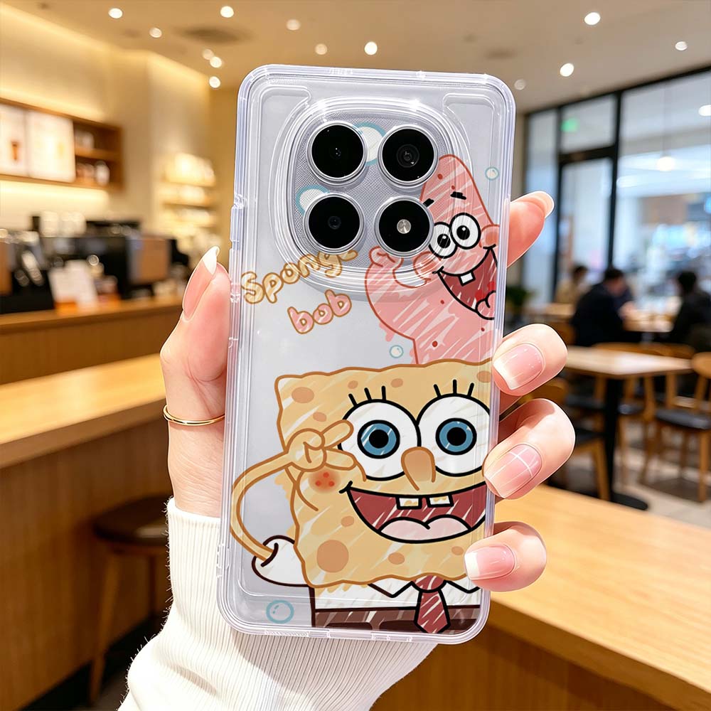 Cartoon Cute S-SpongeBob Cover - đánh giá và giá Xiaomi Poco X6