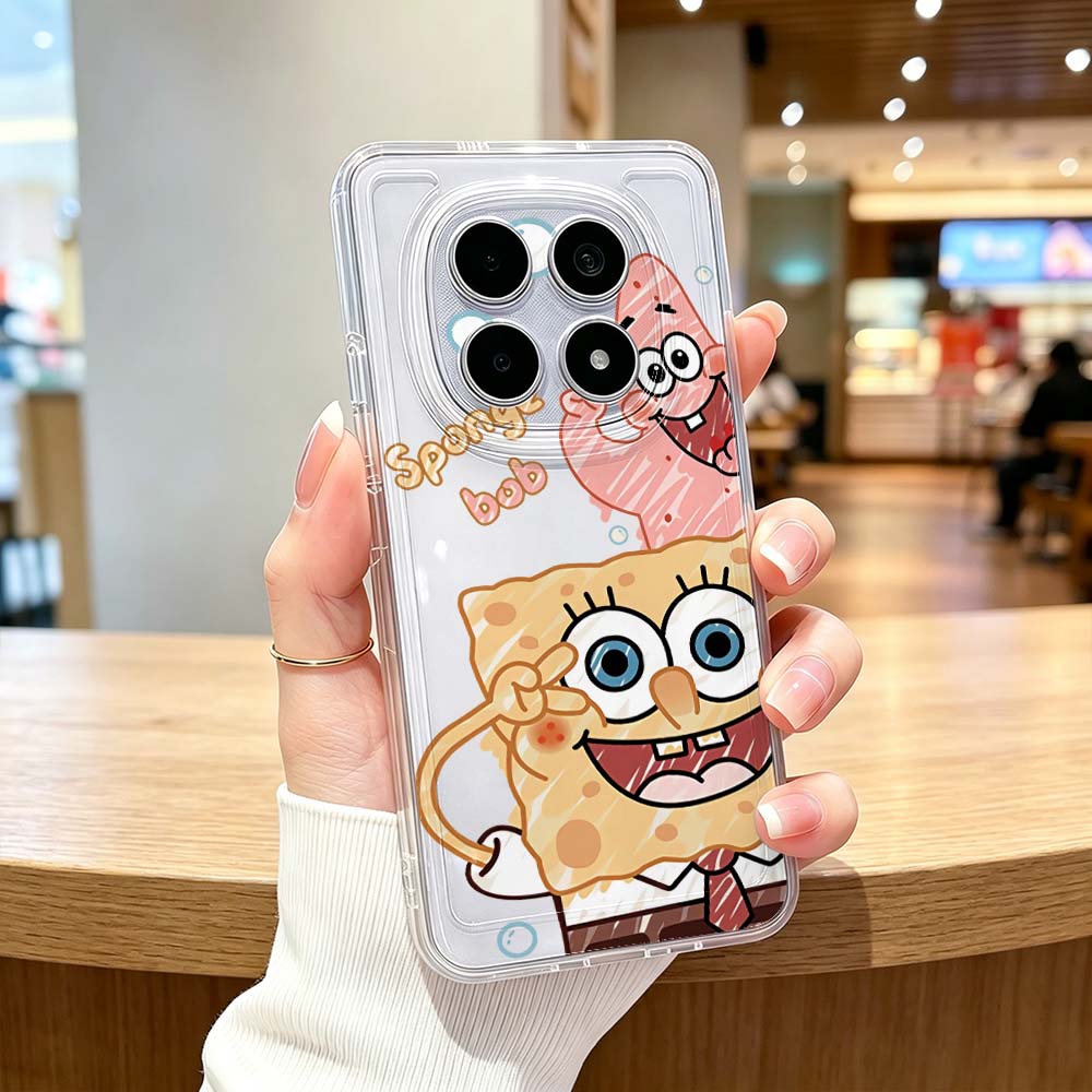 Cartoon Cute S-SpongeBob Cover - đánh giá và giá Xiaomi Poco X6