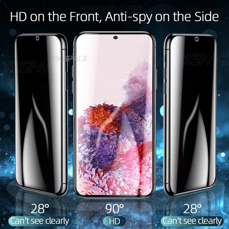 2Pcs Anti Spy Peeping Privacy  - đánh giá và giá Hydrogel Screen Protector