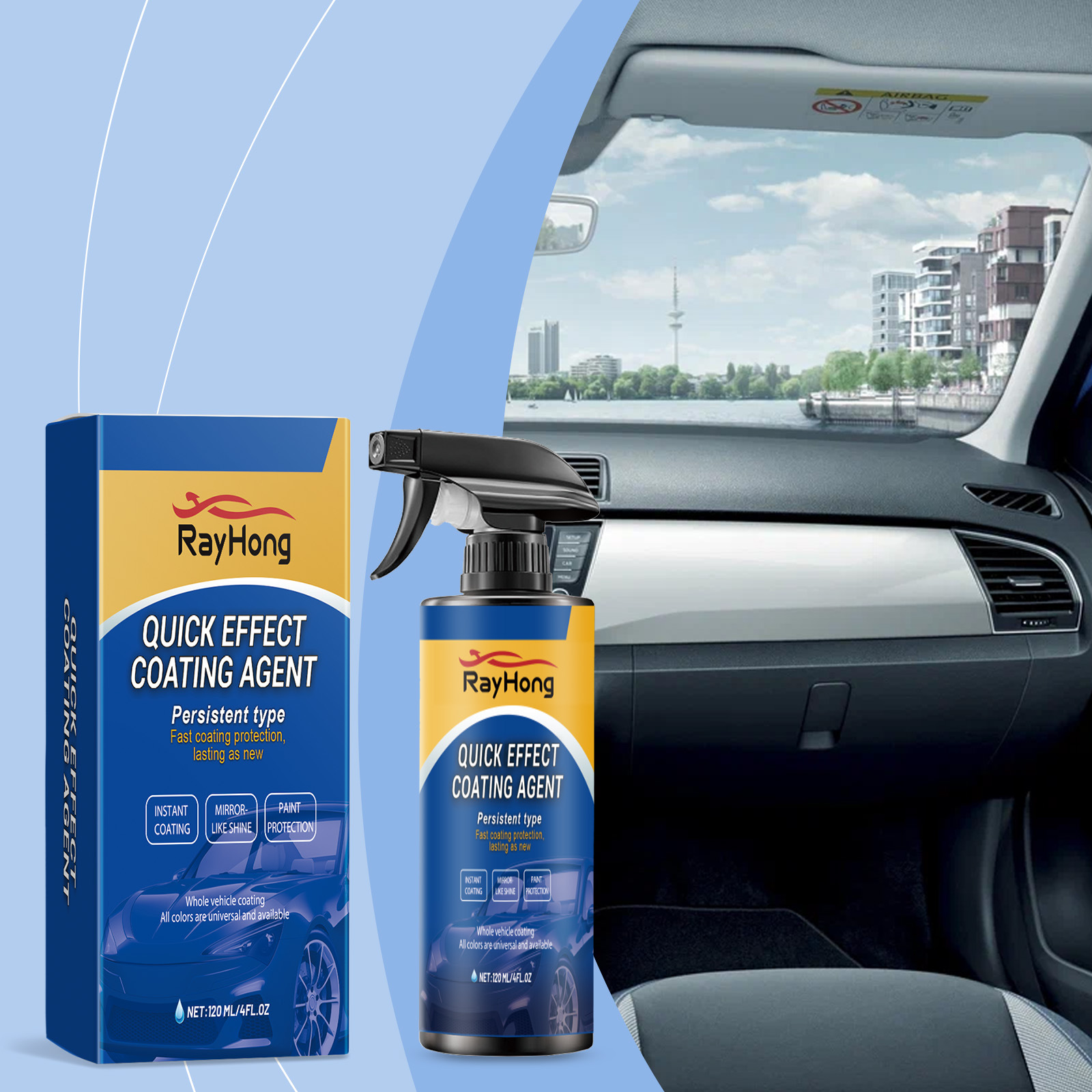 Car Ceramic Coating Spray Quic - đánh giá và giá Nano Liquid Coating