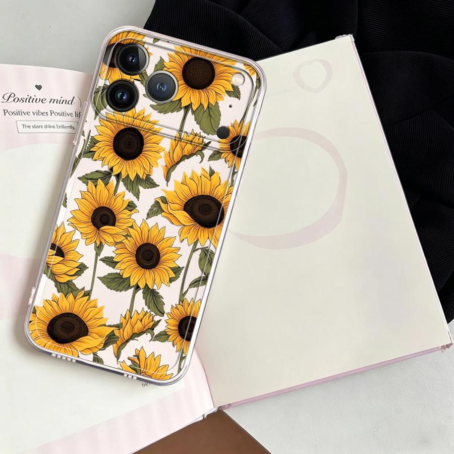 Cute Sunflower Pattern Case fo - đánh giá và giá Apple Iphone 15