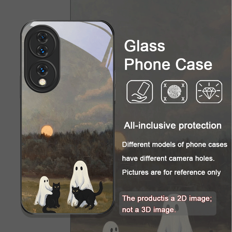 Cute Cartoon Black Cat Ghost P - đánh giá và giá Huawei Nova 12