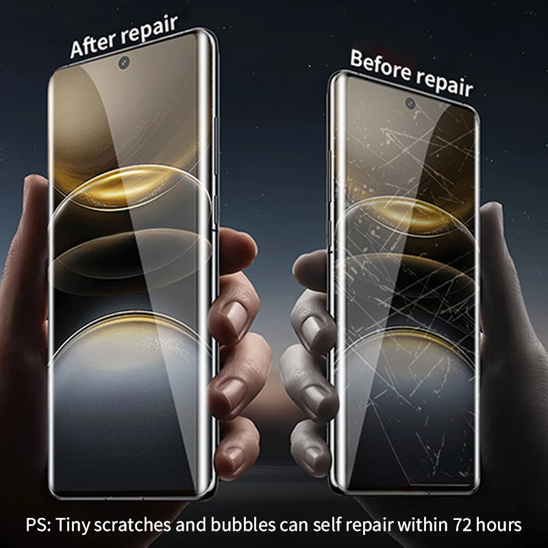 2-4Pcs Full Curved Hydrogel Fi - đánh giá và giá Vivo V40