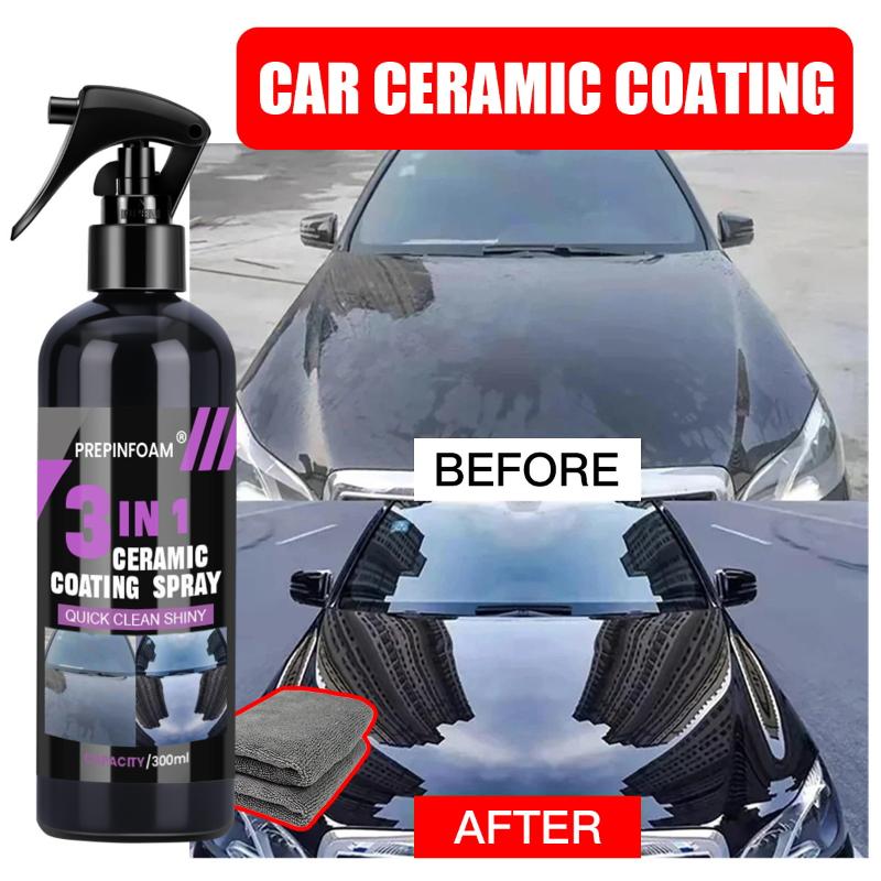 3 In 1 Car Ceramic Liquid Coat - đánh giá và giá Nano Liquid Coating