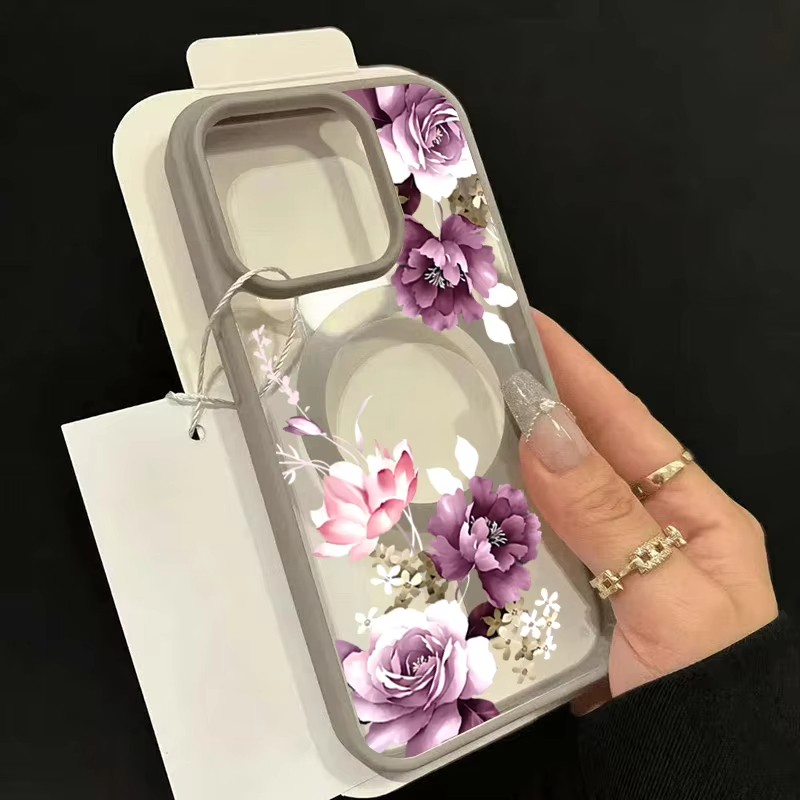 Lavender Pink Floral Printed M - đánh giá và giá Apple Iphone 16
