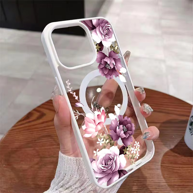 Lavender Pink Floral Printed M - đánh giá và giá Apple Iphone 16