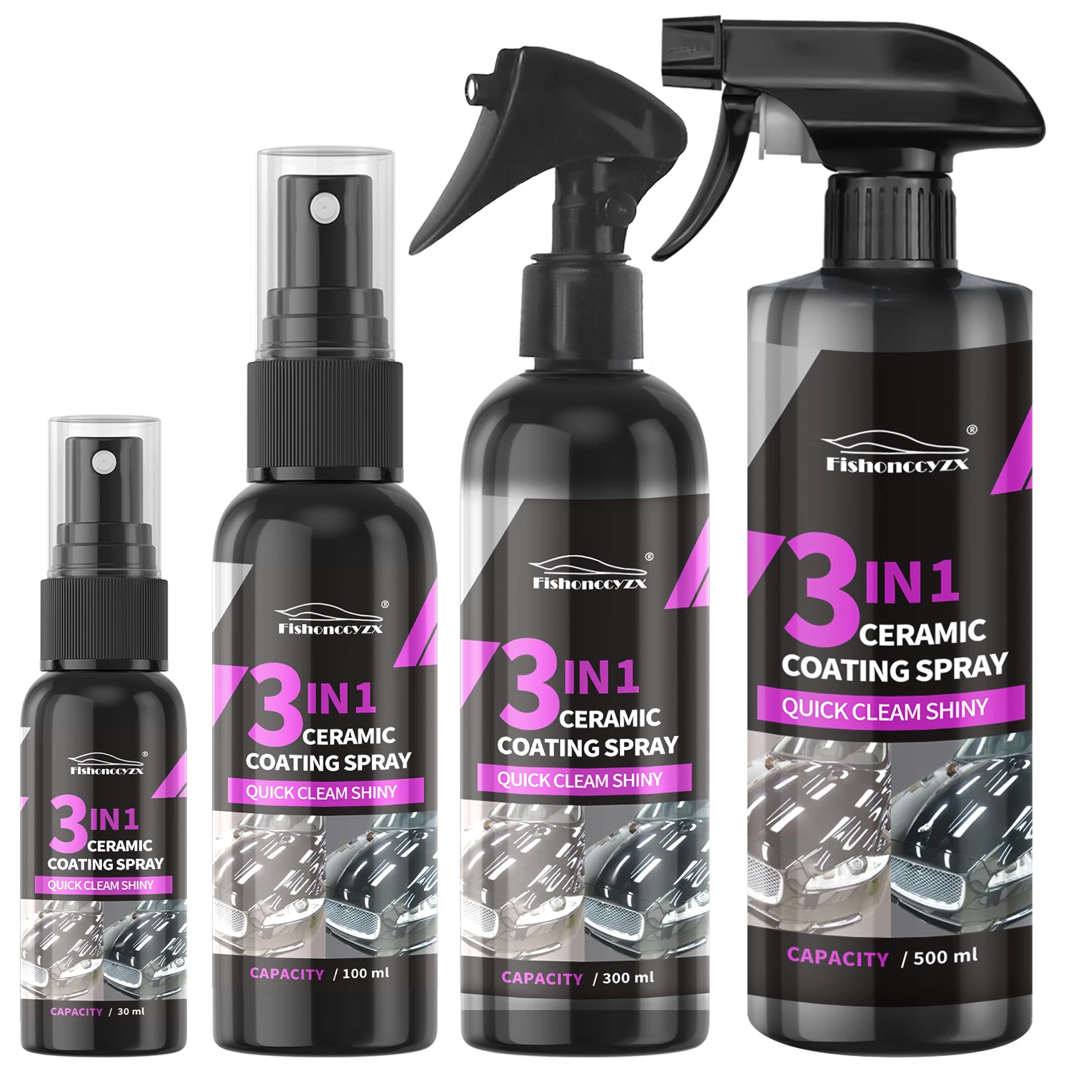 3 in 1 Car Ceramic Liquid Coat - đánh giá và giá Nano Liquid Coating