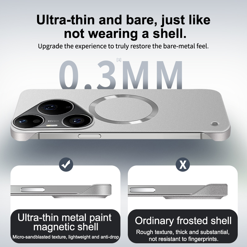 Magnetic Thin Fashion Phone Ca - đánh giá và giá Huawei Pura 70