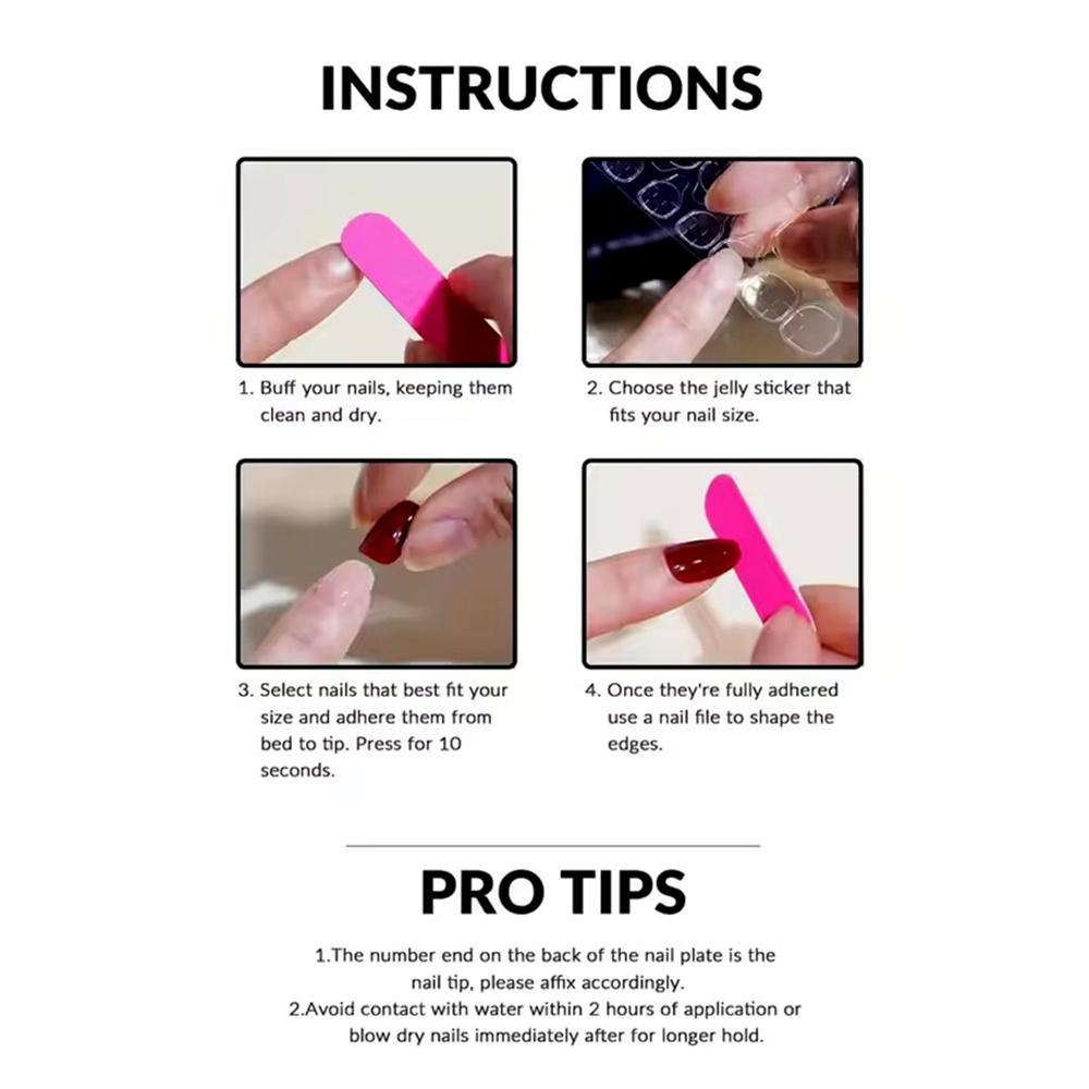 24Pcs Christmas Red Press On F - đánh giá và giá Full Cover Adhesive