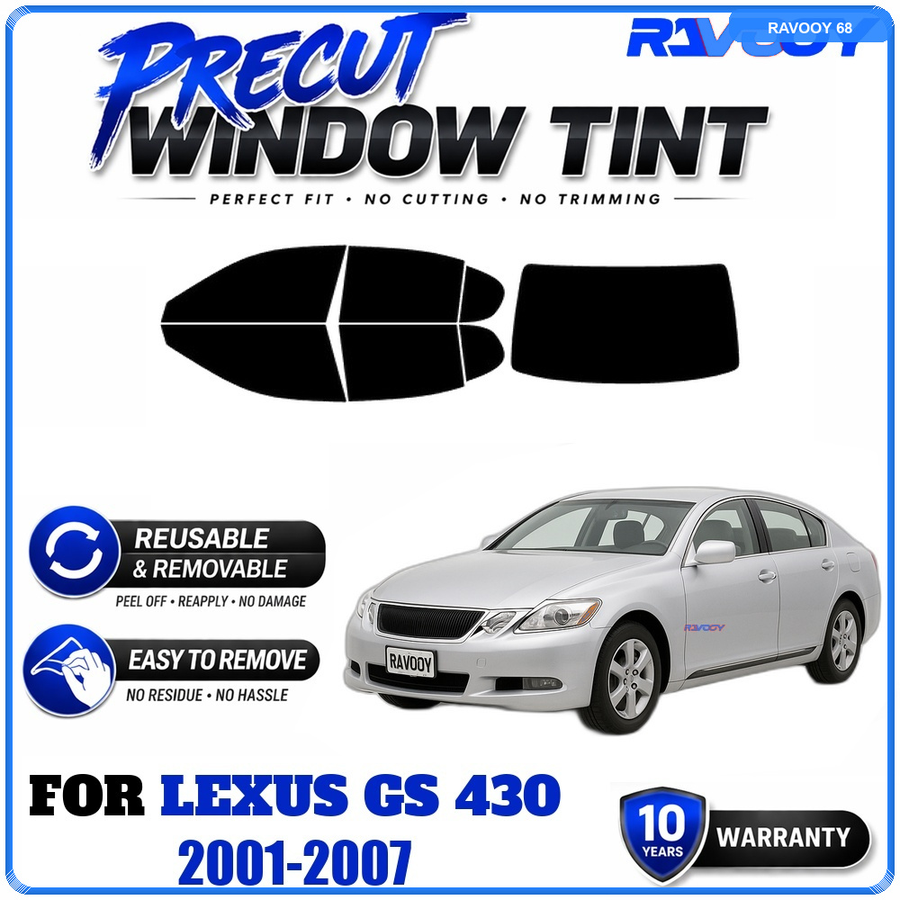 RAVOOY Precut Window Tint, Reu - đánh giá và giá Air Bubble Remover