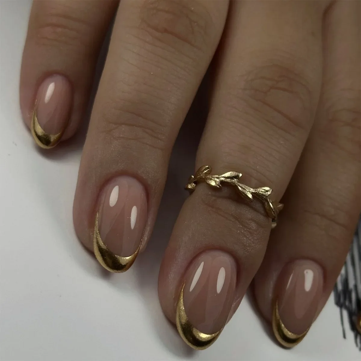24Pcs Elegant Almond Press On  - đánh giá và giá Full Cover Adhesive