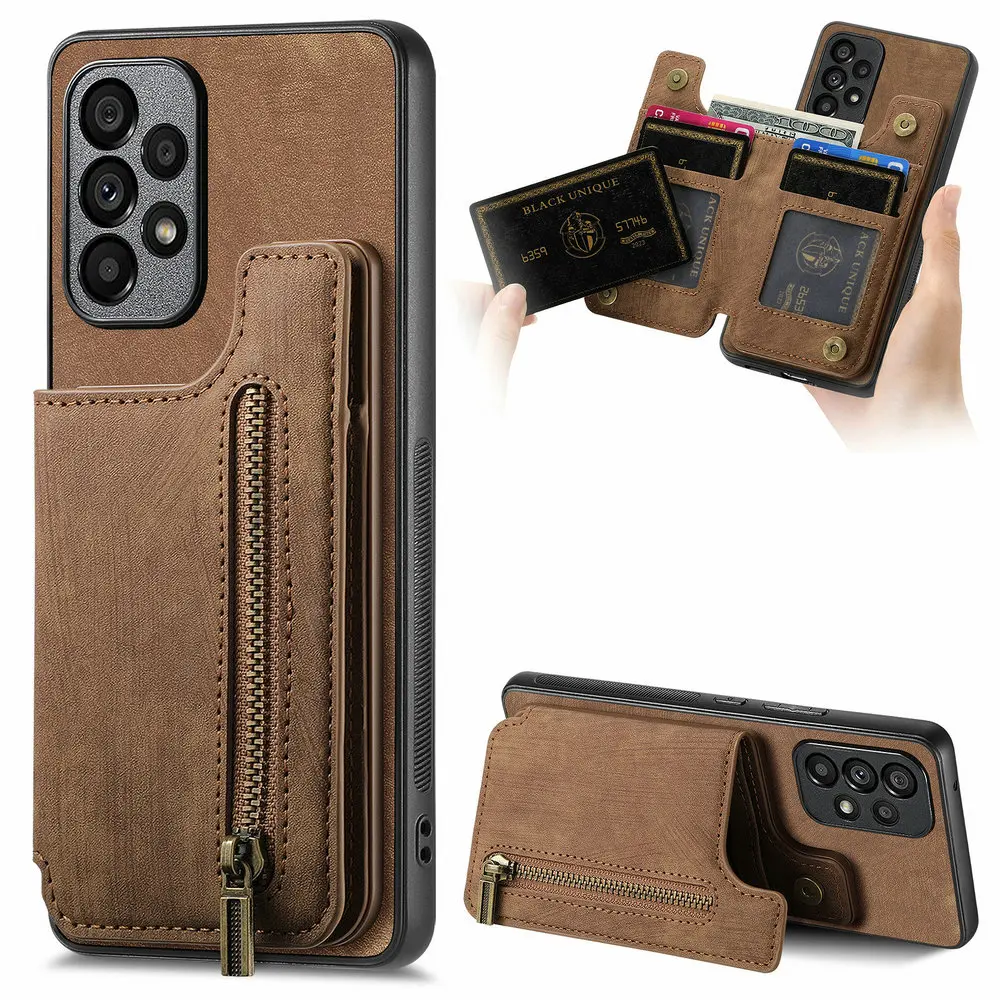 Zipper Wallet Leather Case for - đánh giá và giá Oppo A78