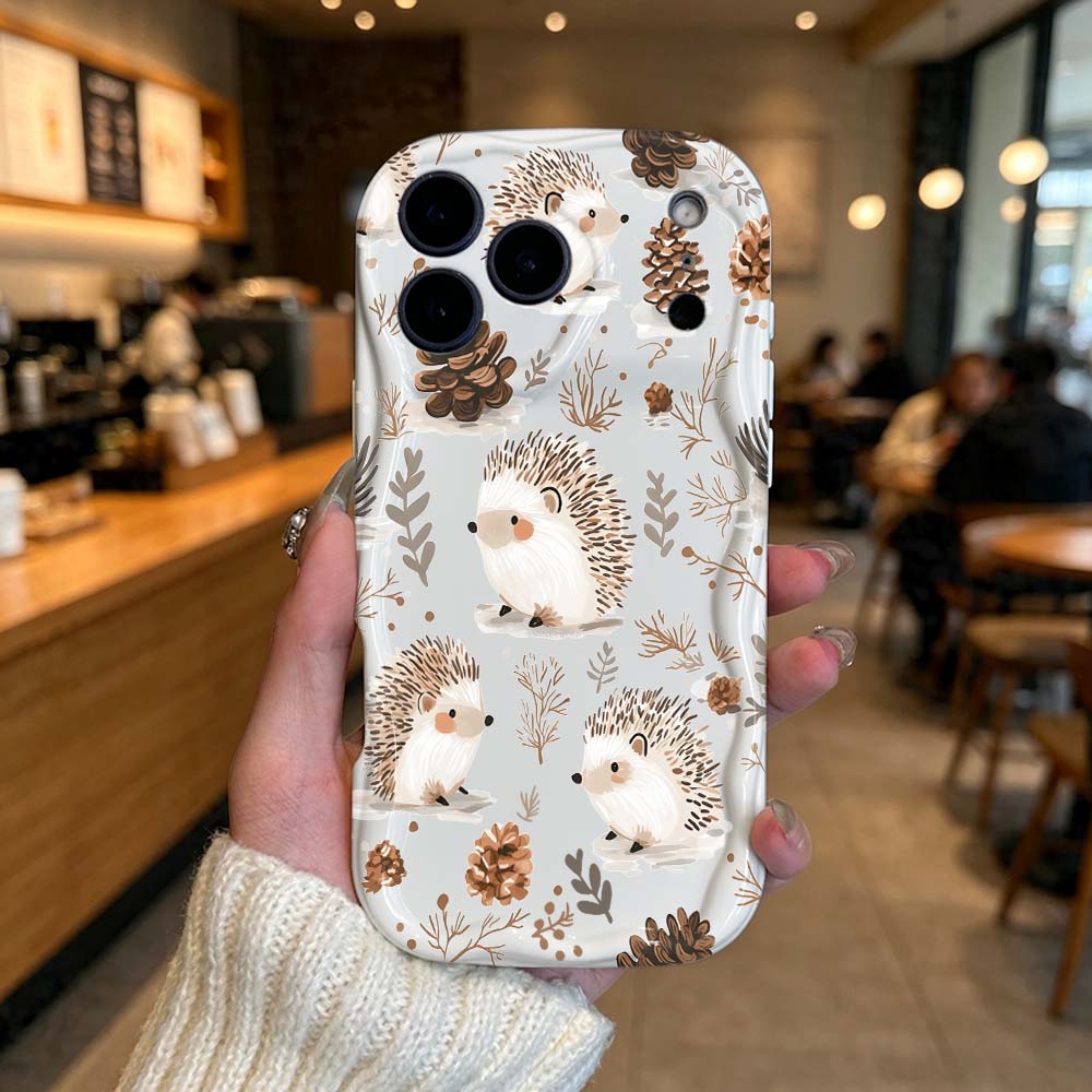 Hedgehog Autumn Pinecone Phone - đánh giá và giá Apple Iphone 16