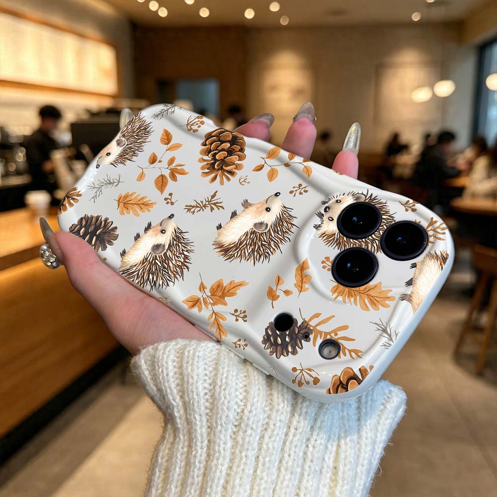 Hedgehog Autumn Pinecone Phone - đánh giá và giá Apple Iphone 16
