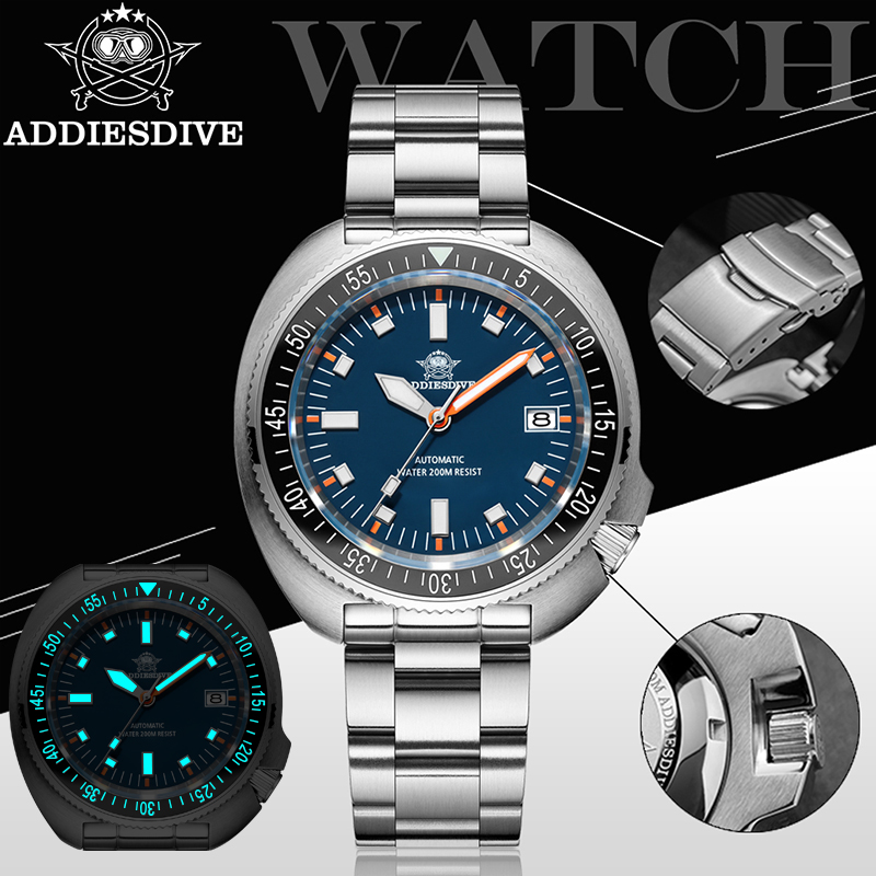ADDIESDIVE NH35 Automatic Men' - đánh giá và giá Anti Blue Light Film