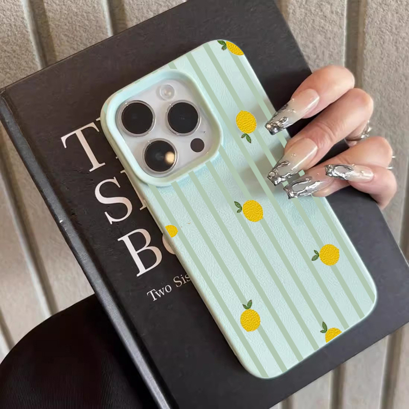 Shockproof Cute Lemon Pattern  - đánh giá và giá Apple Iphone 15