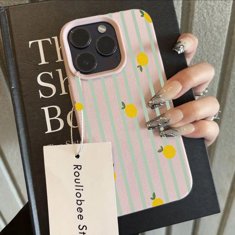 Shockproof Cute Lemon Pattern  - đánh giá và giá Apple Iphone 15