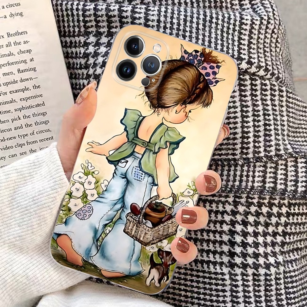 Sarah Kay Girl Cute Phone Case - đánh giá và giá Vivo Y28